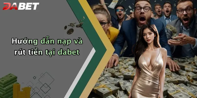 Hướng dẫn nạp và rút tiền tại dabet